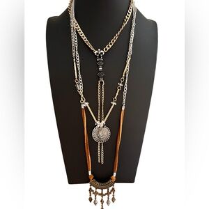 Free People Can’t Stand The Rain Layered Necklace NWT